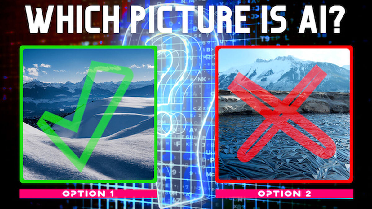 Real or AI: Landscape Edition image number null